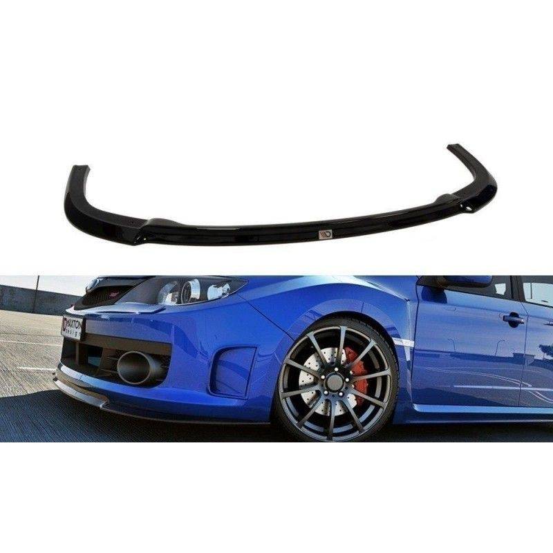 Maxton - Lame / Splitter v.1 Subaru Impreza WRX STI 2009-2011 Look Carbone, SU-IM-3-WRX-STI-FD1C Maxtondesign.fr