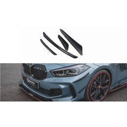 Maxton - Ailes de pare-chocs avant (Canards) BMW 1 F40 M-Pack / M135i, BM-1-40-M-CAN1 Maxtondesign.fr