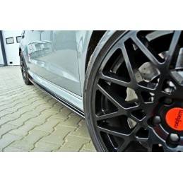 Maxton - Rajouts Des Bas De Caisse Pour Audi RS3 8V Sportback Noir Brillant