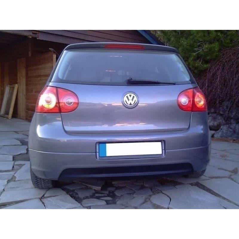 Maxton - RAJOUT DU PARE-CHOCS ARRIÈRE VW GOLF V GTI EDITION 30 (without exhaust hole, for standard exhaust)