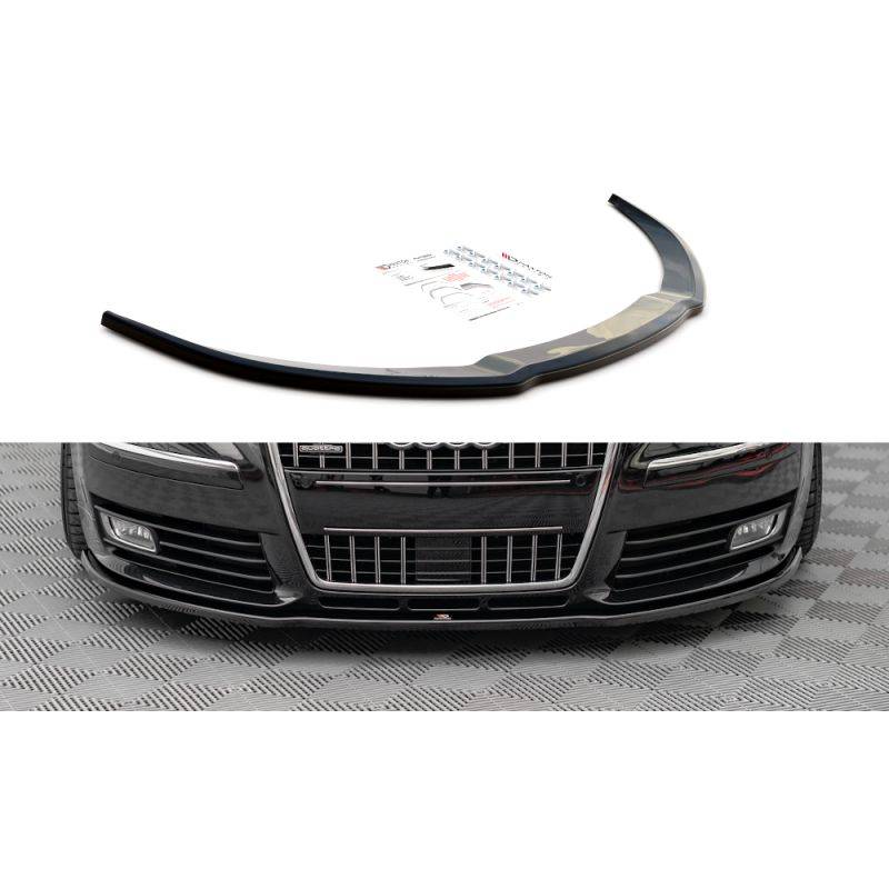 Maxton - LAME DU PARE-CHOCS AVANT AUDI S8 D3 Noir Brillant Maxton - LAME DU PARE-CHOCS AVANT AUDI S8 D3 Noir Brillant