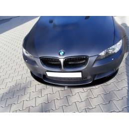 Maxton - LAME DU PARE-CHOCS AVANT BMW M3 E92 / E93 (AVANT FACELIFT) Noir Brillant