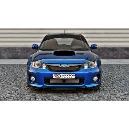 Maxton - Lame / Splitter Subaru Impreza WRX STI 2011-2014 Noir Brillant