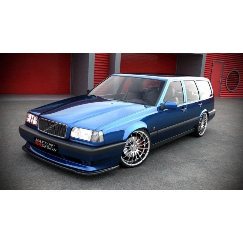 Maxton - LAME DU PARE-CHOCS AVANT VOLVO 850 R Noir Brillant