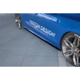 Maxton - Rajouts Des Bas De Caisse Pour Ford Focus ST / ST-Line Mk4 Noir Brillant