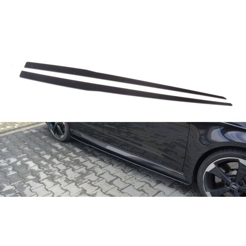 Maxton - Sport Rajouts Des Bas De Caisse Pour V.1 Audi RS3 8V FL Sportback 