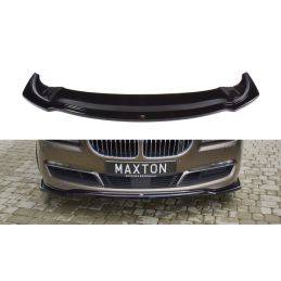 Maxton - LAME DU PARE-CHOCS AVANT / SPLITTER BMW 6 GRAN COUPÉ Noir Brillant
