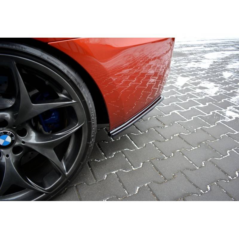 Maxton - LAME DU PARE-CHOCS ARRIERE BMW M6 GRAN COUPÉ Noir Brillant