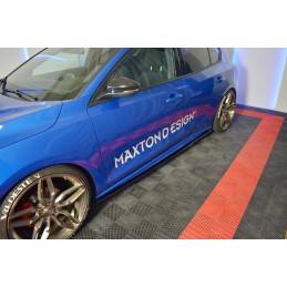Maxton - Rajouts Des Bas De Caisse Pour V.3 Ford Focus ST / ST-Line Mk4 Noir Brillant