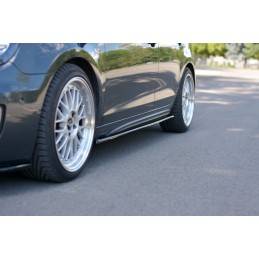 Maxton - SET DES DIFFUSEUR DES BAS DE CAISSE VW GOLF MK6 GTI/ GTD Noir Brillant