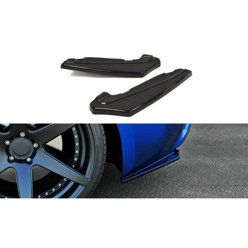 Maxton - LAME DU PARE CHOCS ARRIERE TOYOTA GT86 Noir Brillant