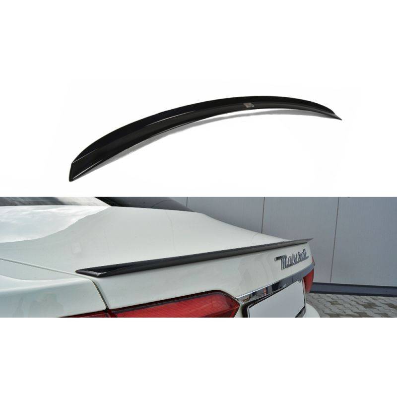 Maxton - SPOILER CAP MASERATI GRANTURISMO 2007-2011 Noir Brillant