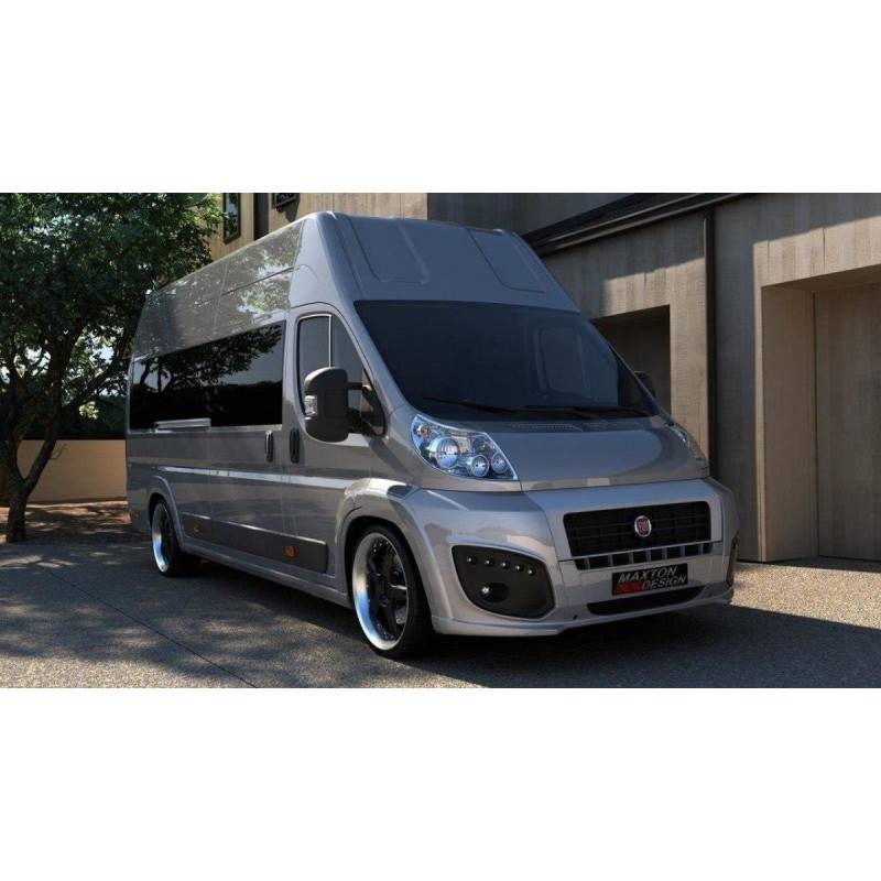 Maxton - PARE-CHOCS AVANT FIAT DUCATO III AVEC LED Not primed