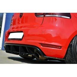 Maxton - VW GOLF VI GTI / 35TH RAJOUT DU PARE-CHOCS ARRIERE & LAME DU PARE CHOCS ARRIERE