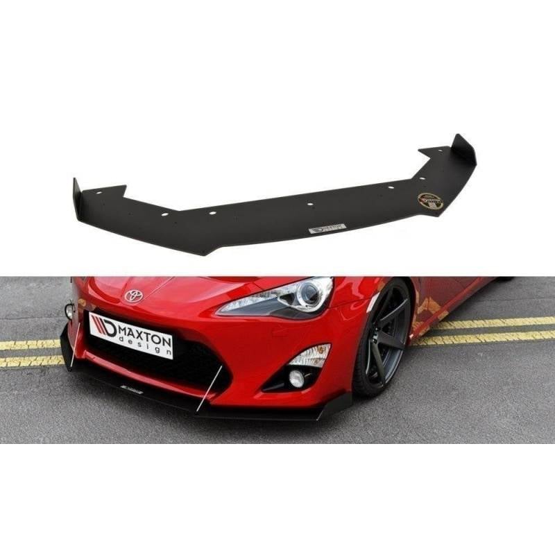 Maxton - SPORT LAME DU PARE-CHOCS AVANT TOYOTA GT86 (Mit Flügeln) 