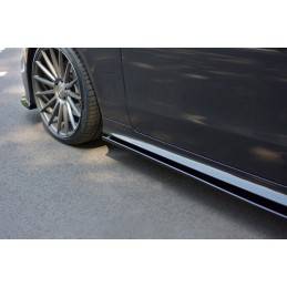 Maxton - Set Des Diffuseur Des Bas De Caisse Mercedes-Benz E-Class W213 Coupe (C238) AMG-Line Noir Brillant