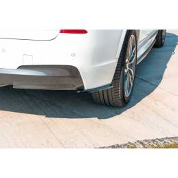 Maxton - LAME DU PARE-CHOCS ARRIERE BMW X3 F25 M-Pack Facelift Noir Brillant