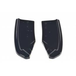 Maxton - LAME DU PARE-CHOCS ARRIERE BMW X3 F25 M-Pack Facelift Noir Brillant