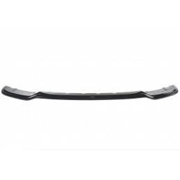 Maxton - LAME DU PARE-CHOCS AVANT / SPLITTER BMW X3 F25 M-Pack Facelift Noir Brillant