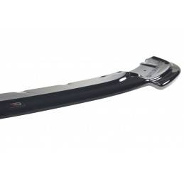 Maxton - LAME DU PARE-CHOCS AVANT / SPLITTER BMW X3 F25 M-Pack Facelift Noir Brillant