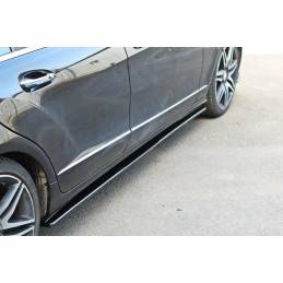 Maxton - RAJOUTS DES BAS DE CAISSE POUR Mercedes CLS C218 Noir Brillant
