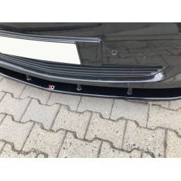 Maxton - LAME DE PARE-CHOCS AVANT v.2 Mercedes V-Class W447 Noir Brillant