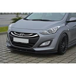 Maxton - LAME DU PARE-CHOCS AVANT Hyundai i30 mk.2 Noir Brillant
