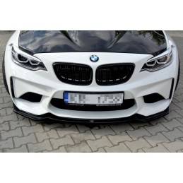 Maxton - LAME DU PARE-CHOCS AVANT / SPLITTER BMW M2 (F87) COUPÉ Noir Brillant Maxton - LAME DU PARE-CHOCS AVANT / SPLITTER BMW M2 (F87) COUPÉ Noir Brillant