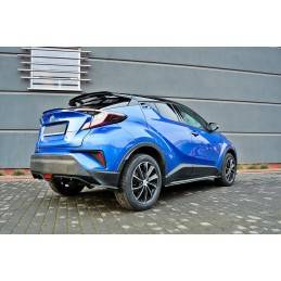 Maxton - SET DES DIFFUSEUR DES BAS DE CAISSE TOYOTA C-HR Noir Brillant