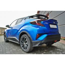 Maxton - LAME DU PARE-CHOCS ARRIERE TOYOTA C-HR Noir Brillant