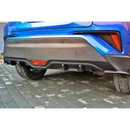 Maxton - RAJOUT DU PARE-CHOCS ARRIERE TOYOTA C-HR Noir Brillant