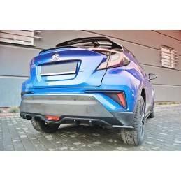 Maxton - RAJOUT DU PARE-CHOCS ARRIERE TOYOTA C-HR Noir Brillant