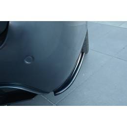 Maxton - LAME DU PARE-CHOCS ARRIERE BMW 5 E60/E61 M-PACK Noir Brillant