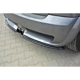 Maxton - LAME DU PARE-CHOCS ARRIERE MINI R53 COOPER S JCW Noir Brillant