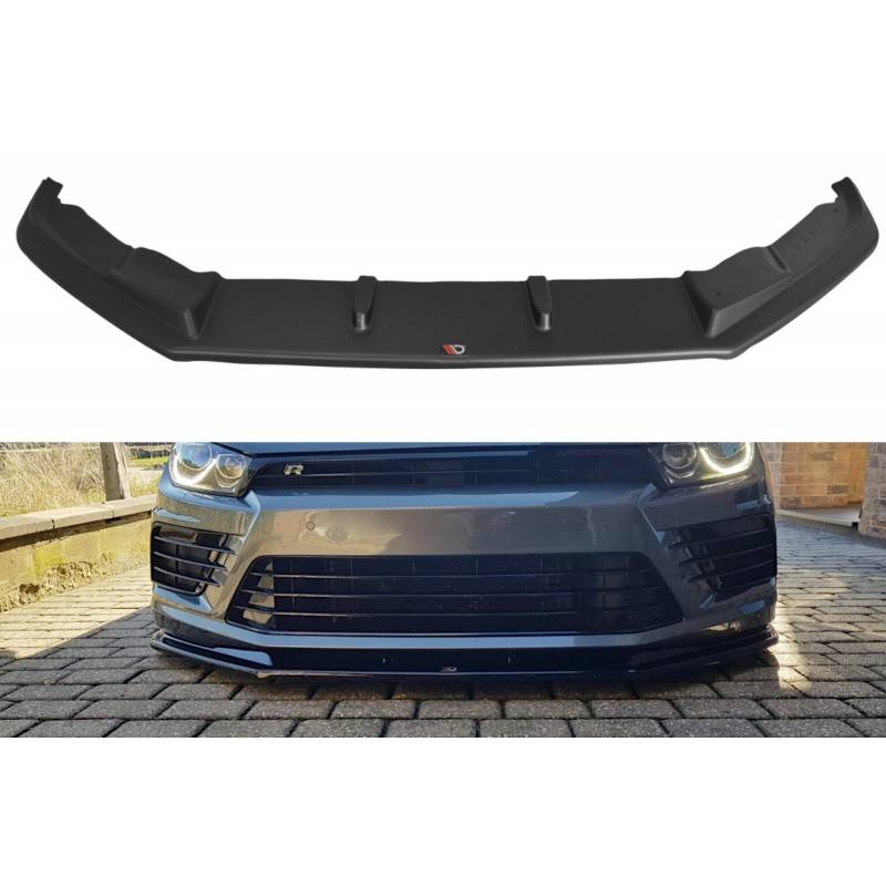 Maxton - LAME DU PARE-CHOCS AVANT / SPLITTER V.1 VOLKSWAGEN SCIROCCO MK.3 R FACELIFT Noir Brillant Maxton - LAME DU PARE-CHOCS AVANT / SPLITTER V.1 VOLKSWAGEN SCIROCCO MK.3 R FACELIFT Noir Brillant