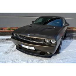 Maxton - LAME DU PARE-CHOCS AVANT / SPLITTER DODGE CHALLENGER MK3. PHASE-I SRT8 COUPE Noir Brillant Maxton - LAME DU PARE-CHOCS AVANT / SPLITTER DODGE CHALLENGER MK3. PHASE-I SRT8 COUPE Noir Brillant