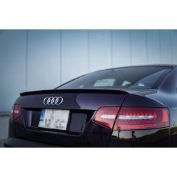 Maxton - Spoiler Cap Audi A6 S-Line C6 FL Sedan Noir Brillant