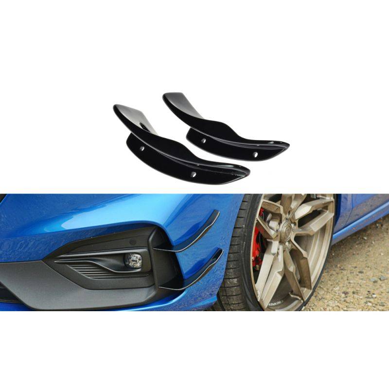 Maxton - Ailes de pare-chocs avant (Canards) Ford Focus ST / ST-Line Mk4 Maxton - Ailes de pare-chocs avant (Canards) Ford Focus ST / ST-Line Mk4