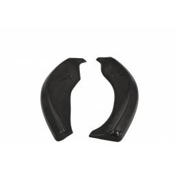 Maxton - LAME DU PARE-CHOCS ARRIERE AUDI S3 8L Noir Brillant