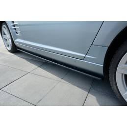 Maxton - SET DES DIFFUSEUR DES BAS DE CAISSE CHRYSLER CROSSFIRE Noir Brillant Maxton - SET DES DIFFUSEUR DES BAS DE CAISSE CHRYSLER CROSSFIRE Noir Brillant
