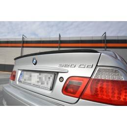 Maxton - BECQUET EXTENSION BMW 3 E46 COUPE AVANT FACELIFT Noir Brillant