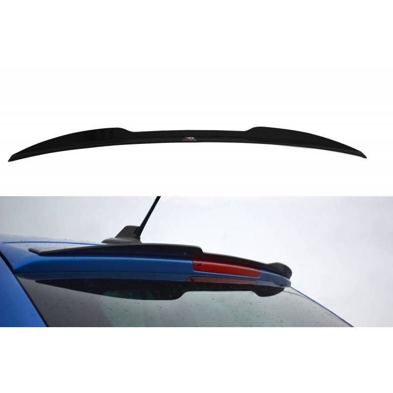 Maxton - Spoiler Cap Skoda Octavia RS Mk2 / Mk2 FL Combi Noir Brillant