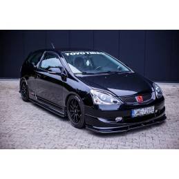 Maxton - SET DES DIFFUSEUR DES BAS DE CAISSE HONDA CIVIC EP3 (MK7) TYPE-R/S FACELIFT Gloss Maxton - SET DES DIFFUSEUR DES BAS DE CAISSE HONDA CIVIC EP3 (MK7) TYPE-R/S FACELIFT Gloss
