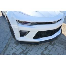 Maxton - LAME DU PARE-CHOCS AVANT / SPLITTER V.2 CHEVROLET CAMARO 6TH-GEN. PHASE-I 2SS COUPE Gloss