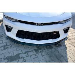 Maxton - LAME DU PARE-CHOCS AVANT / SPLITTER V.2 CHEVROLET CAMARO 6TH-GEN. PHASE-I 2SS COUPE Gloss