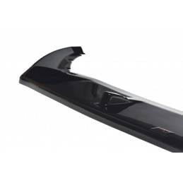 Maxton - Lame Du Pare-Chocs Avant V.2 Skoda Superb Mk3 FL Noir Brillant