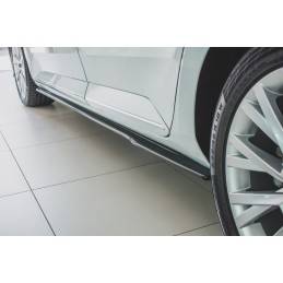 Maxton - Rajouts Des Bas De Caisse Pour Skoda Superb Mk3 FL Noir Brillant Maxton - Rajouts Des Bas De Caisse Pour Skoda Superb Mk3 FL Noir Brillant