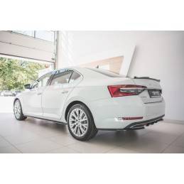 Maxton - Rajouts Des Bas De Caisse Pour Skoda Superb Mk3 FL Noir Brillant Maxton - Rajouts Des Bas De Caisse Pour Skoda Superb Mk3 FL Noir Brillant