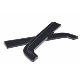 Maxton - Lame du pare-chocs arriere Volkswagen T6 Noir Brillant Maxton - Lame du pare-chocs arriere Volkswagen T6 Noir Brillant