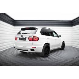 Maxton - Lame du pare-chocs arriere BMW X5 E70 Facelift M-pack Noir Brillant Maxton - Lame du pare-chocs arriere BMW X5 E70 Facelift M-pack Noir Brillant